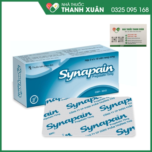 Synapain 75 - Điều trị đau dây thần kinh cho người lớn